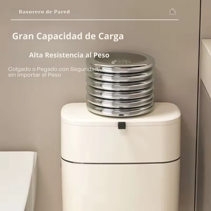 Cubo de basura de pared